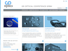 Tablet Screenshot of gdoptics.de